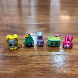 SHOPKINS Bundle Lot of 5 Toy Collectible Children's Kid's Mini Rare Collection